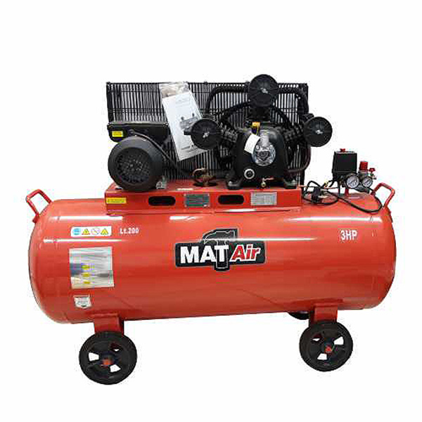 COMP 200L 3HP BELT DRIVE T/AIR COMP 200L 3HP BELT DRIVE T/AIR