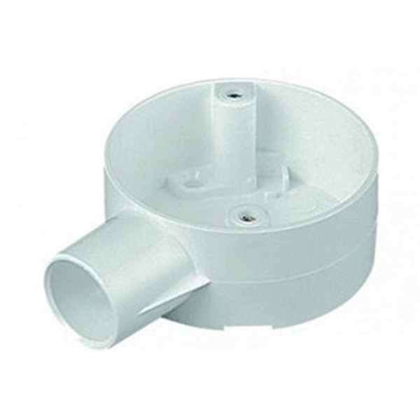 Conduit box pvc 20mm 1way Conduit box pvc 20mm 1way