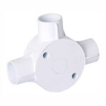 CONDUIT BOX PVC 25MM 3WAY CONDUIT BOX PVC 25MM 3WAY