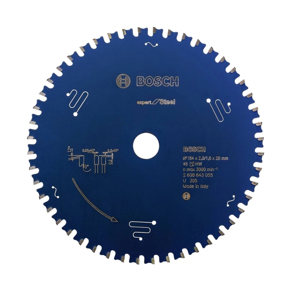 C/SAW BLADE STEEL 305X25 4-80 BOSCH C/SAW BLADE STEEL 305X25 4-80 BOSCH