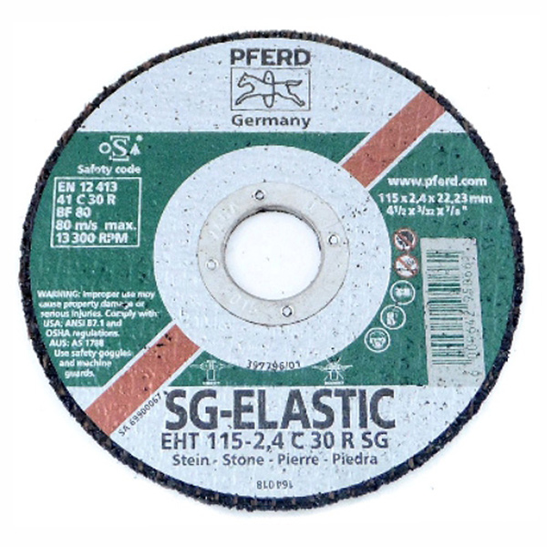 CUT DISC STONE 115-2.4 PFERD CUT DISC STONE 115-2.4 PFERD