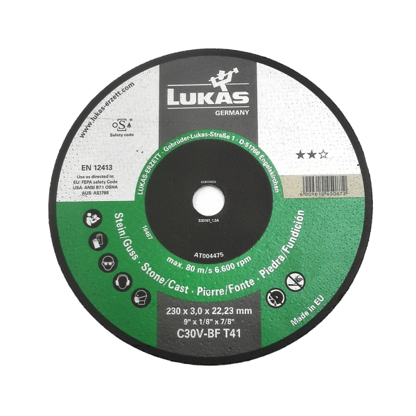 CUT DISC STONE 230-3-22.23 LUKAS CUT DISC STONE 230-3-22.23 LUKAS