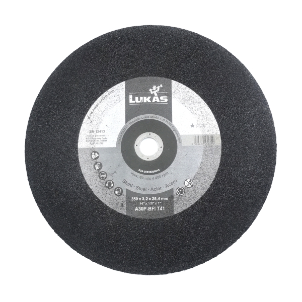 CUT DISC STL 350-3.2-25.4 LUKAS CUT DISC STL 350-3.2-25.4 LUKAS