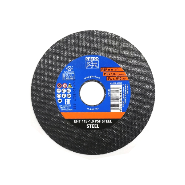 CUT DISC STEEL 115-1.0 PFERD CUT DISC STEEL 115-1.0 PFERD