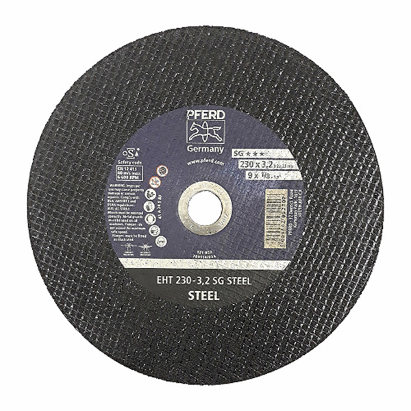 CUT DISC STEEL 230-3.2 SG PFERD CUT DISC STEEL 230-3.2 SG PFERD
