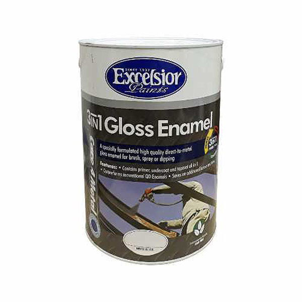 ENAMEL GLS WHI 3IN1 5L EXCELSIOR ENAMEL GLS WHI 3IN1 5L EXCELSIOR