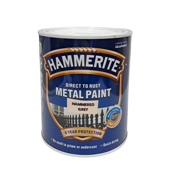 HAMMERITE HAM GREY PAINT 1L HAMMERITE HAM GREY PAINT 1L