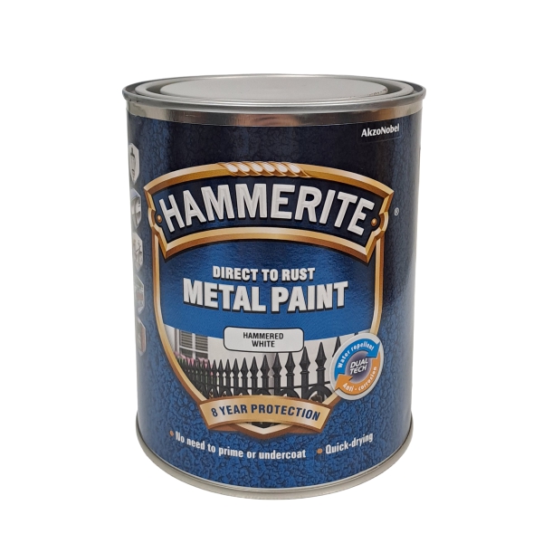 HAMMERITE HAM WHITE PAINT 1L HAMMERITE HAM WHITE PAINT 1L