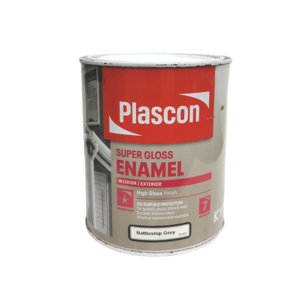 SUPER UNIV BATTLESHIP GREY 1L PLASCON SUPER UNIV BATTLESHIP GREY 1L PLASCON