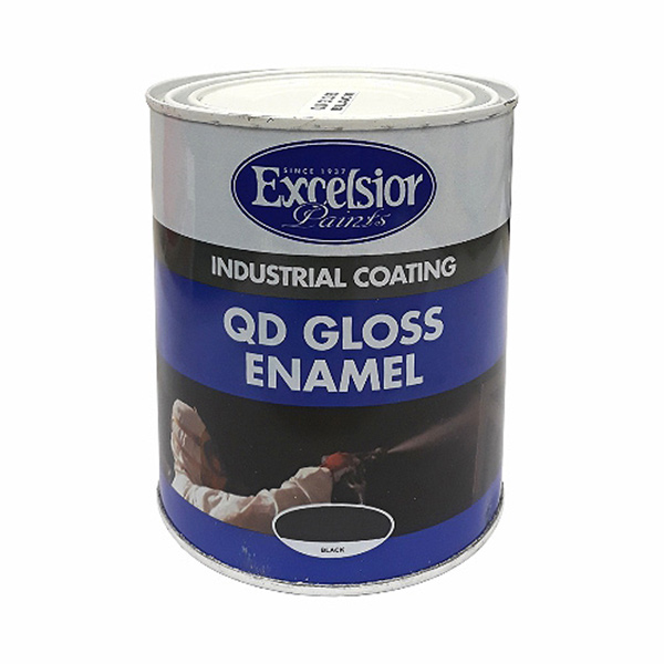 QD ENAMEL BLACK 1L EXCELSIOR QD ENAMEL BLACK 1L EXCELSIOR