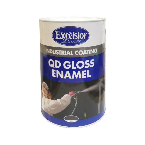 QD ENAMEL BLACK 5L EXCELSIOR QD ENAMEL BLACK 5L EXCELSIOR