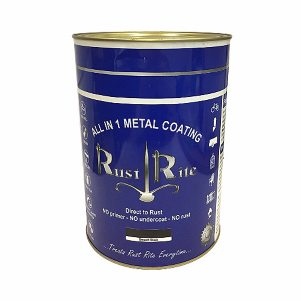 ENAMEL BLACK SMOOTH 5L RUSTRITE ENAMEL BLACK SMOOTH 5L RUSTRITE