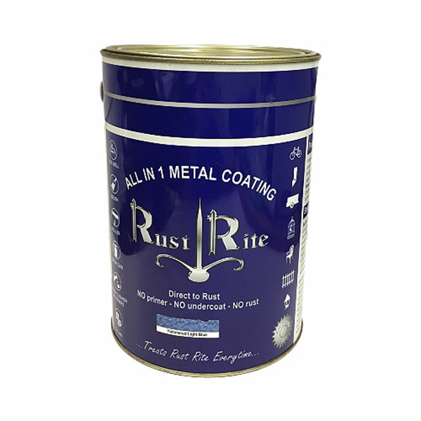 RUSTRITE HAMMERED LT BLUE 5L RUSTRITE HAMMERED LT BLUE 5L