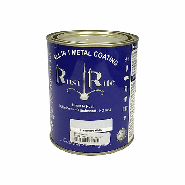 RUSTRITE HAMMERED WHITE EN 1L RUSTRITE HAMMERED WHITE EN 1L