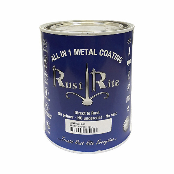 ENAMEL WHITE SMOOTH 1L RUSTRITE ENAMEL WHITE SMOOTH 1L RUSTRITE