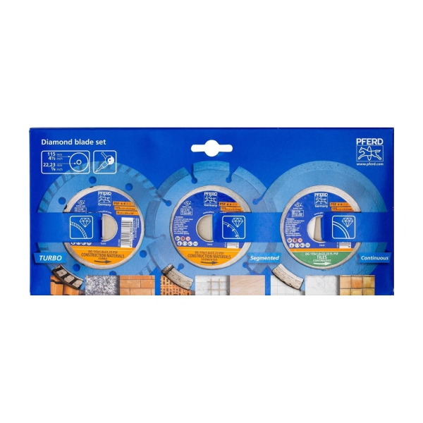 DIAMOND BL 115MM 3PCE PFERD DIAMOND BL 115MM 3PCE PFERD