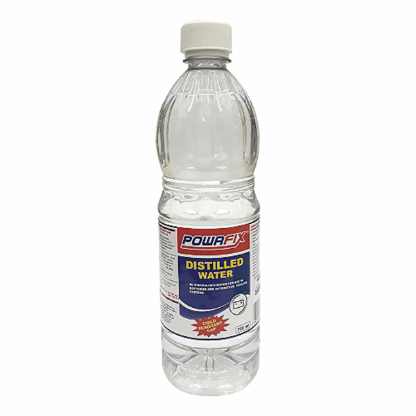 DISTILLED WATER 750ML DISTILLED WATER 750ML