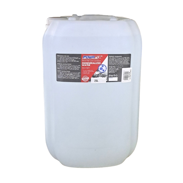 DISTILLED WATER 25L DISTILLED WATER 25L