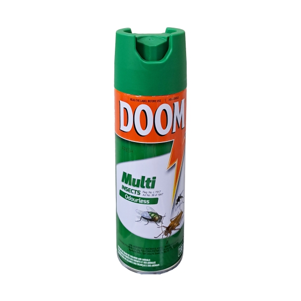 DOOM MULTI INSECTS SPRAY 180ML DOOM MULTI INSECTS SPRAY 180ML
