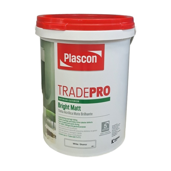 T/PRO PVA MATT WHITE 20L PLASCON T/PRO PVA MATT WHITE 20L PLASCON
