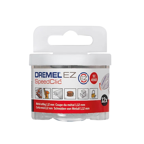 DREMEL NO: S456B CUTTING DISC PK12 DREMEL NO: S456B CUTTING DISC PK12