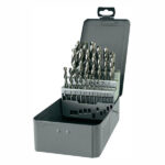 DRILL SET HSS HALF GROUND 25PC DRILL SET HSS HALF GROUND 25PC