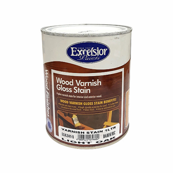 VARNISH WOOD L/OAK 1LT EXCELSIOR VARNISH WOOD L/OAK 1LT EXCELSIOR