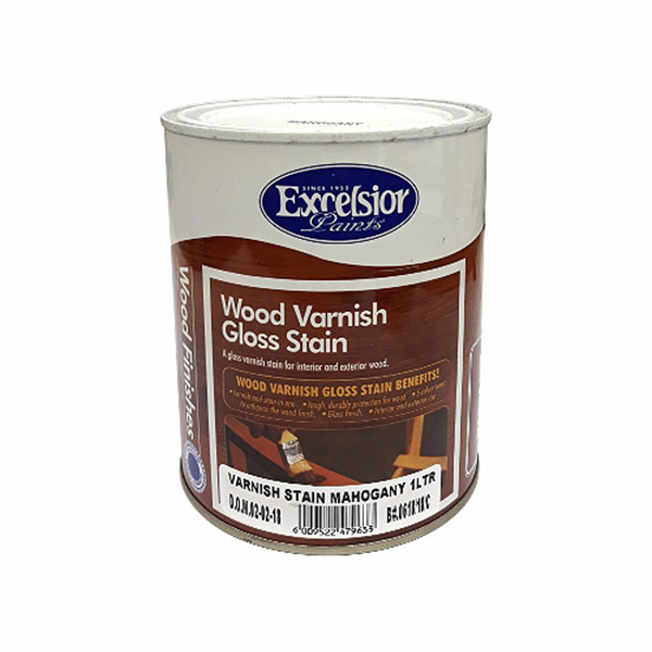 VARNISH WOOD MAHOG 1LT EXCELSIOR VARNISH WOOD MAHOG 1LT EXCELSIOR
