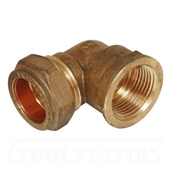 ELBOW 15MM COMP TO 1/2" FI ELBOW 15MM COMP TO 1/2" FI