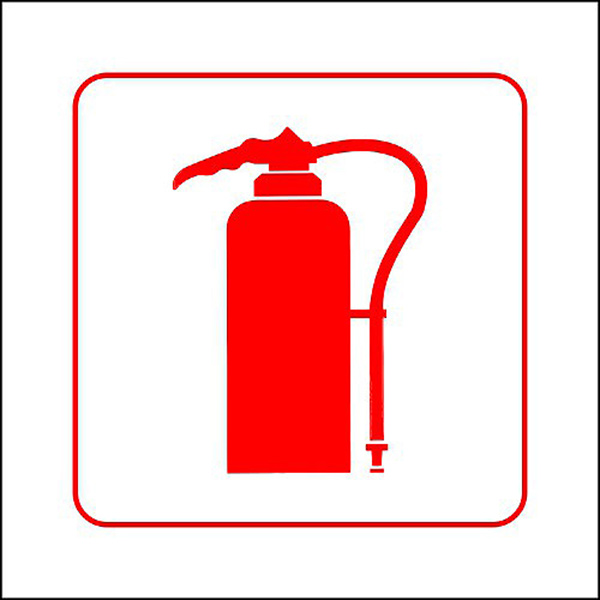 SIGN 290X290 FIRE EXTINGUISHER SIGN 290X290 FIRE EXTINGUISHER