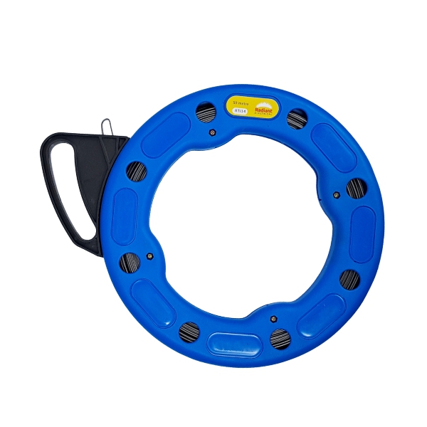 Fish tape steel 50mt blue case Fish tape steel 50mt blue case