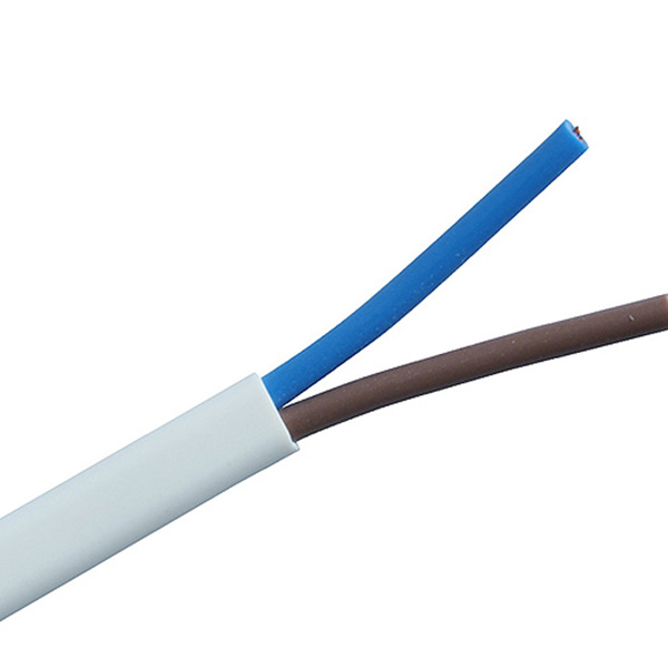 FLEX CABLE 2C 1.5MM WHITE P/MT FLEX CABLE 2C 1.5MM WHITE P/MT