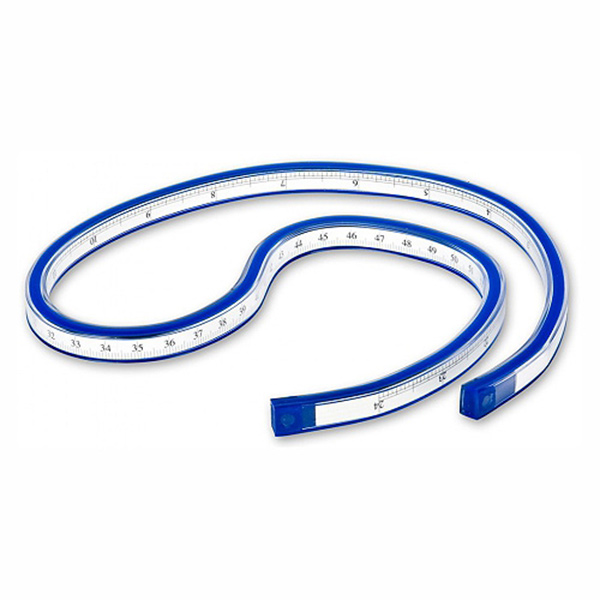 Flexible curve ruler 50cm Flexible curve ruler 50cm