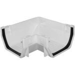 PVC GUTTER D SHAPE CORNER ANGLE PVC GUTTER D SHAPE CORNER ANGLE