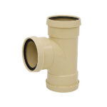 110mm X 45 PVC UG LH JUNCTION 110mm X 45 PVC UG LH JUNCTION