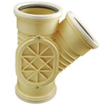 110mm X 45 PVC UG RH JUNCTION