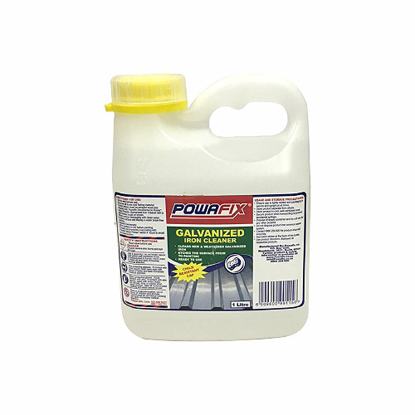 CLEANER GALV IRON 1LT POWAFIX CLEANER GALV IRON 1LT POWAFIX