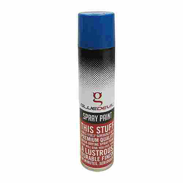 S/PAINT ELE BLUE 300ML GLUE DEVIL S/PAINT ELE BLUE 300ML GLUE DEVIL