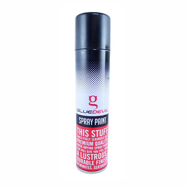 S/PAINT GL BLACK 300ML GLUE DEVIL S/PAINT GL BLACK 300ML GLUE DEVIL