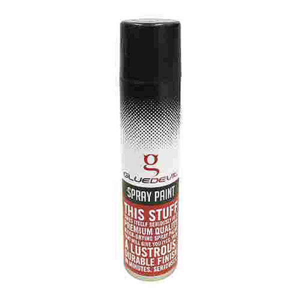 S/PAINT H/R BLK 300ML GLUE DEVIL S/PAINT H/R BLK 300ML GLUE DEVIL