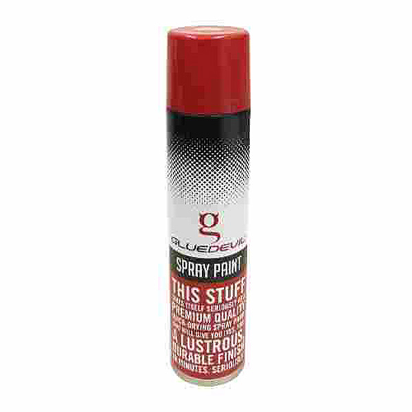 S/PAINT H/R RED 300ML GLUE DEVIL S/PAINT H/R RED 300ML GLUE DEVIL