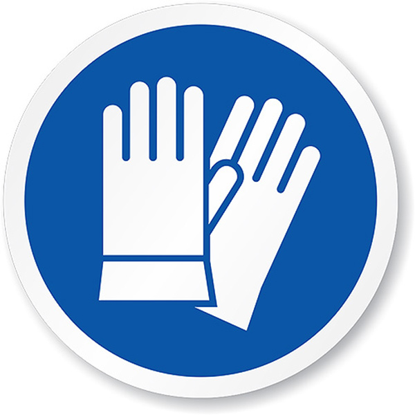 SIGN 290X290 GLOVES SIGN 290X290 GLOVES