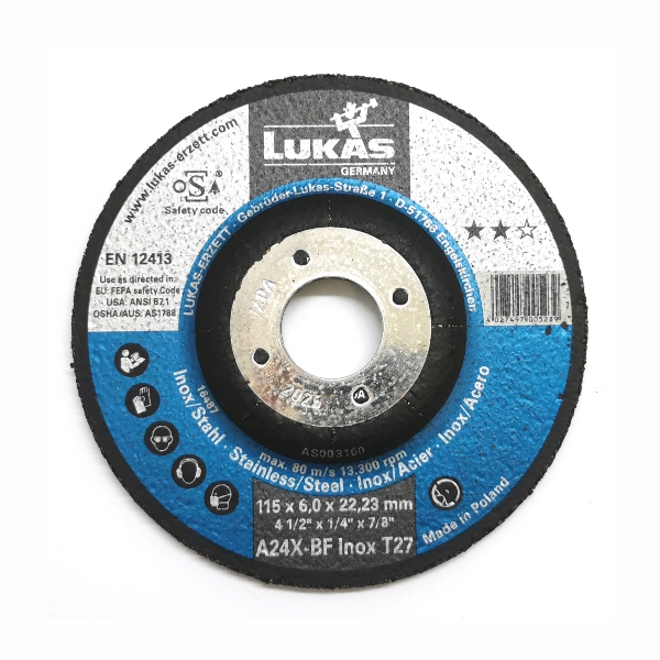 GR DISC INOX 115 LUKAS GR DISC INOX 115 LUKAS