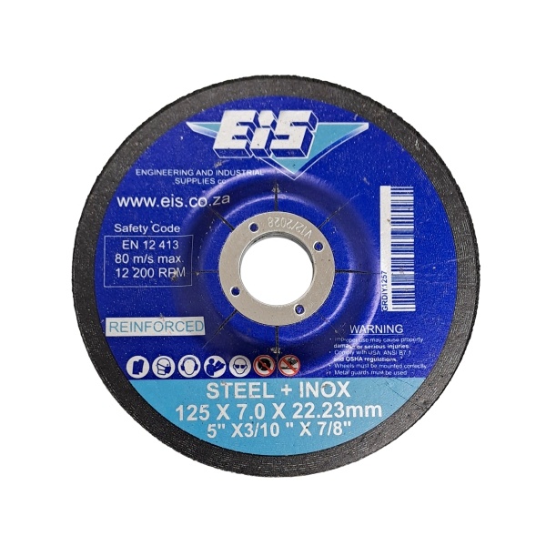 GR DISC INOX 125-7 EIS GR DISC INOX 125-7 EIS