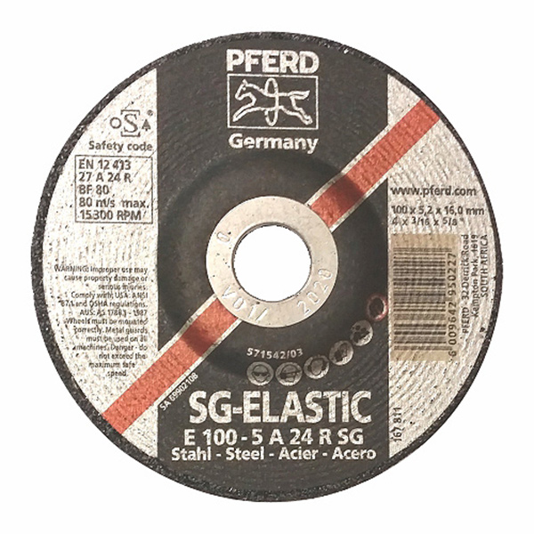 GR DISC STEEL 100-5 SG PFERD GR DISC STEEL 100-5 SG PFERD