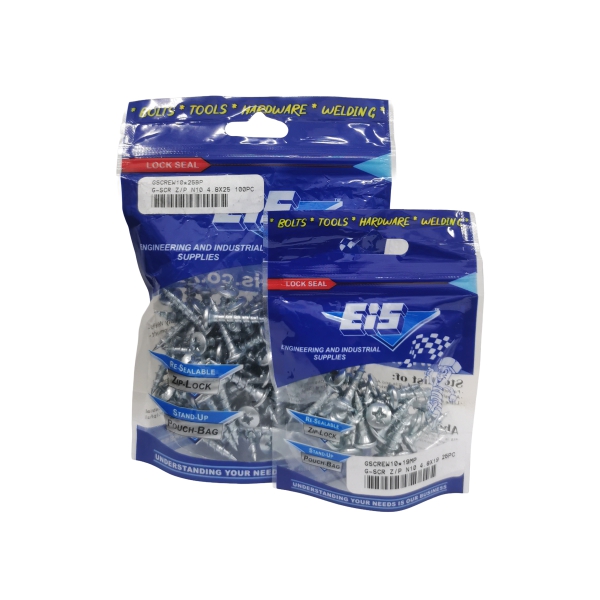 G-SCREW Z/P N10 4.8X25 100PC G-SCREW Z/P N10 4.8X25 100PC