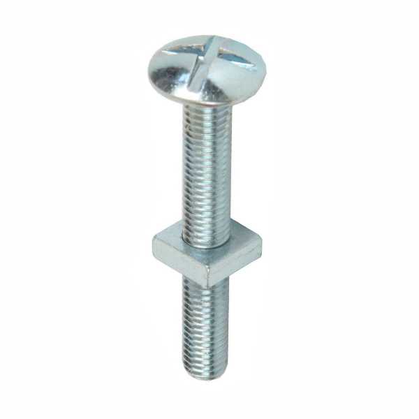 GUTTER BOLT & NUT GAL 6 X 12 GUTTER BOLT & NUT GAL 6 X 12