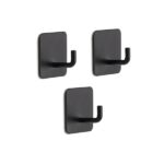 HOOK SQUARE BLACK 3PC HOOK SQUARE BLACK 3PC