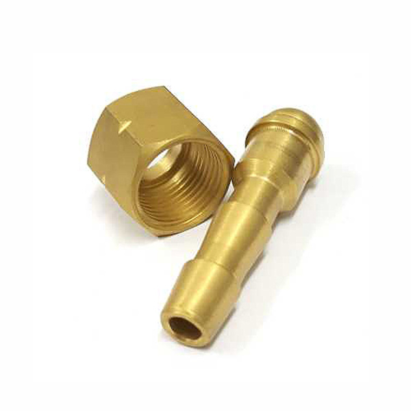 NUT & HOSE TAIL LH 3/8 HARRIS NUT & HOSE TAIL LH 3/8 HARRIS