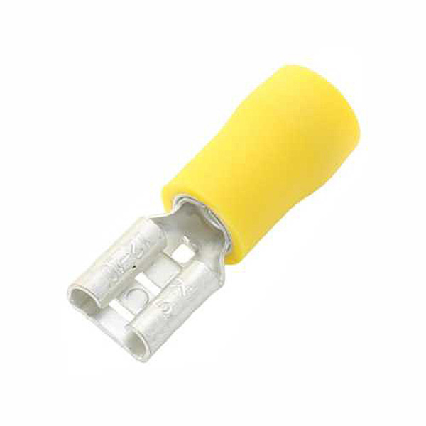 LUG P/ON FEM YEL 9.40X1.2 5PC LUG P/ON FEM YEL 9.40X1.2 5PC